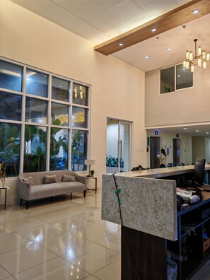Lobby - Cozy 1-bedroom condo Silang with AC, WiFi in Serene Silang (Silang)