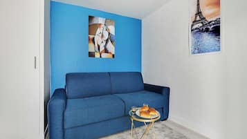 Een smart-tv en een kantoor