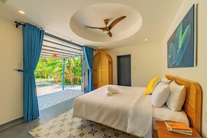 Luxury Villa, 3 Bedrooms, Courtyard View | View from room - An Bang Hoi An Center Beach Villas (Da Nang)