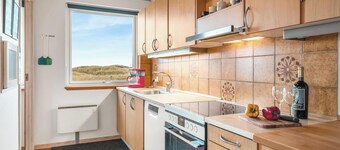 Lovely holiday home with panoramic views of the North Sea.