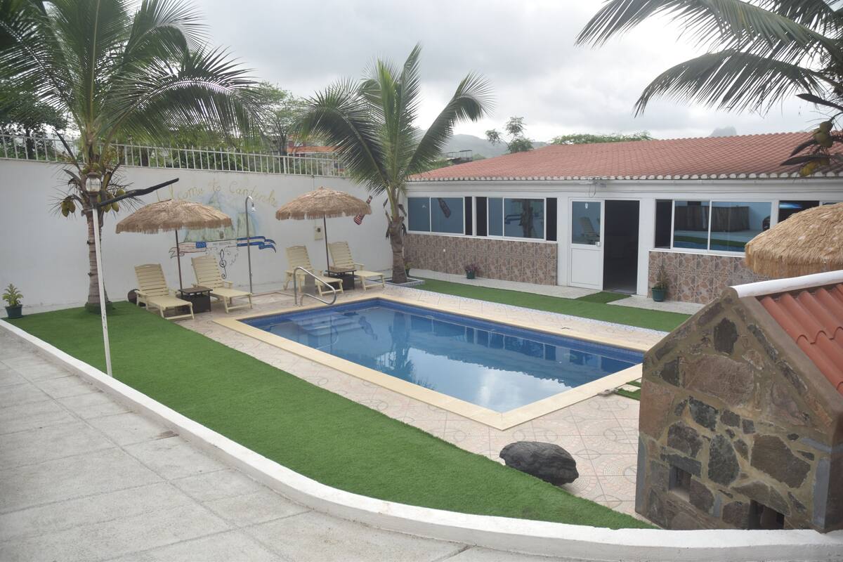 Family Apartment, Balcony, Pool View