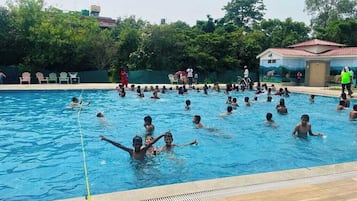 Seasonal outdoor pool