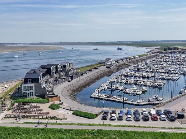 Apartment | View from property - Apartment in Sint-annaland by the Harbor (Sint-Annaland)