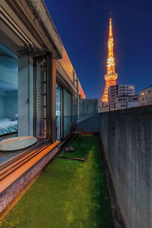 Appartement, vue ville | Vue de la chambre