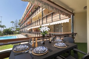 Outdoor dining - Santa Amalia 1 - Three Bed (Los Cristianos)