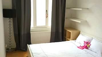 2 slaapkamers, een bureau, gratis wifi, beddengoed