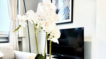 Smart-tv en een stereo