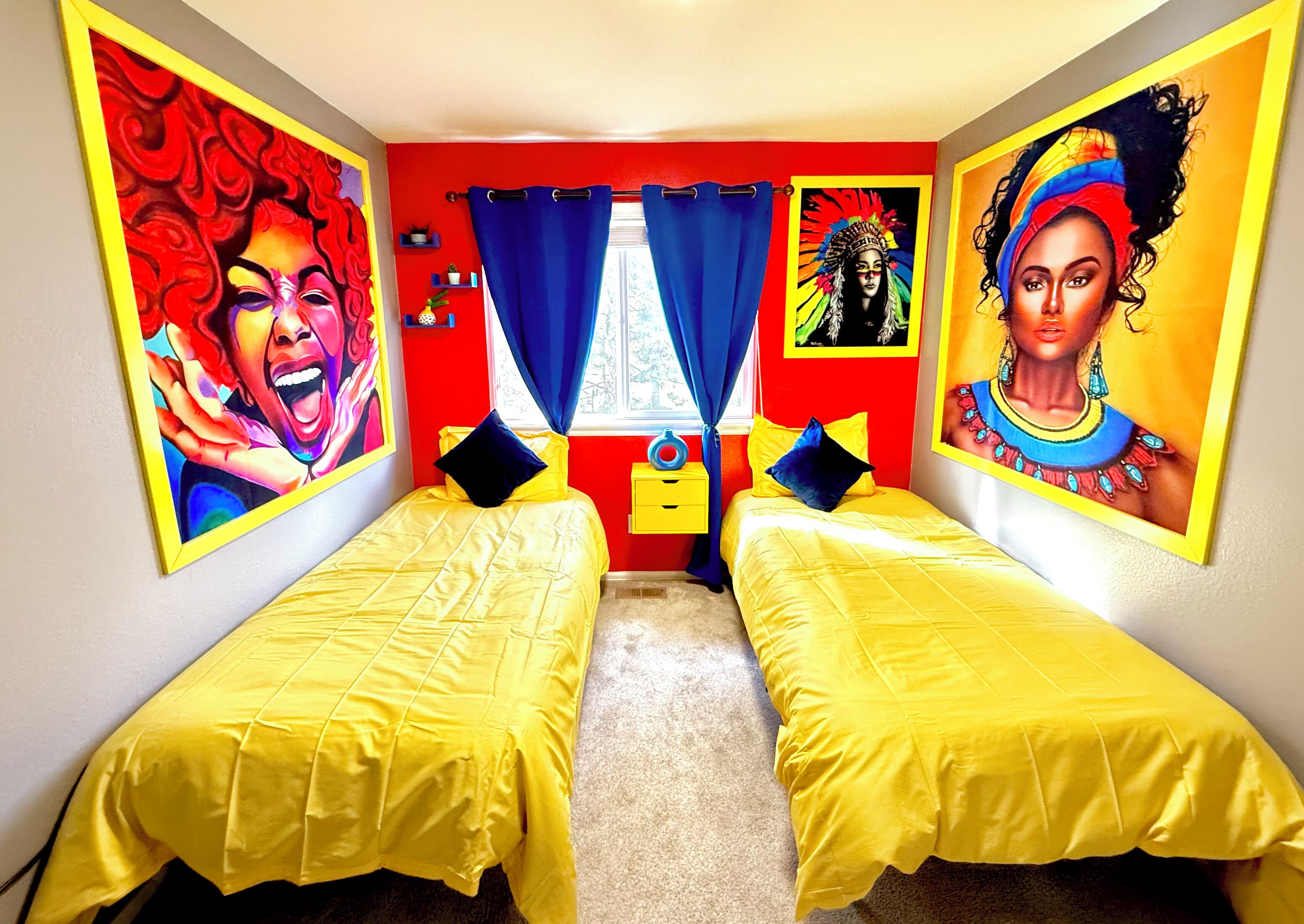 3 soveværelser, skrivebord, strygejern/strygebræt, gratis Wi-Fi