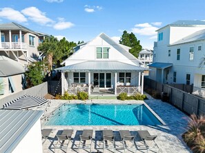 Piscine chauffée
