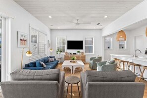 Smart TV, video games, books, offices