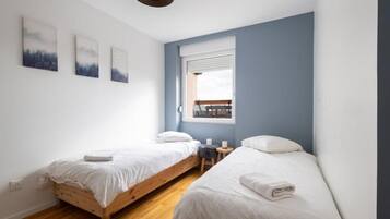 2 slaapkamers, wifi, beddengoed