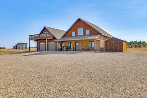 House (3 Bedrooms) | Interior - Balcony & Views: Sturgis 'twin Peaks' Cabin (Sturgis)