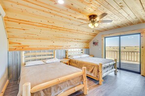 House (3 Bedrooms) | Interior - Balcony & Views: Sturgis 'twin Peaks' Cabin (Sturgis)
