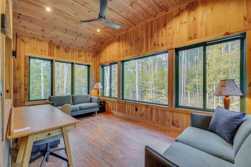 Riverfront Hideaway in Keene: Walk to Town!