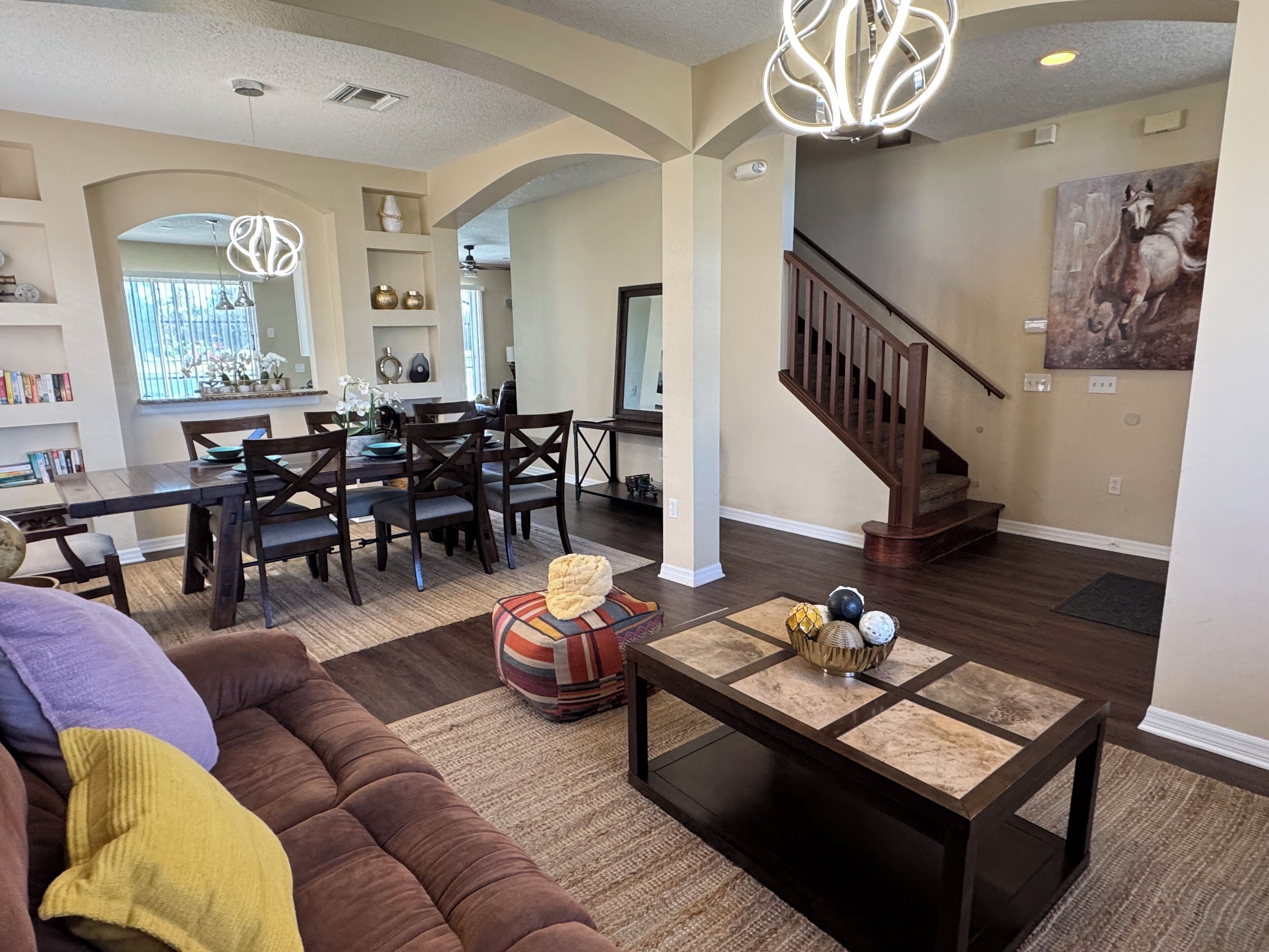 Smart TV, video games, foosball