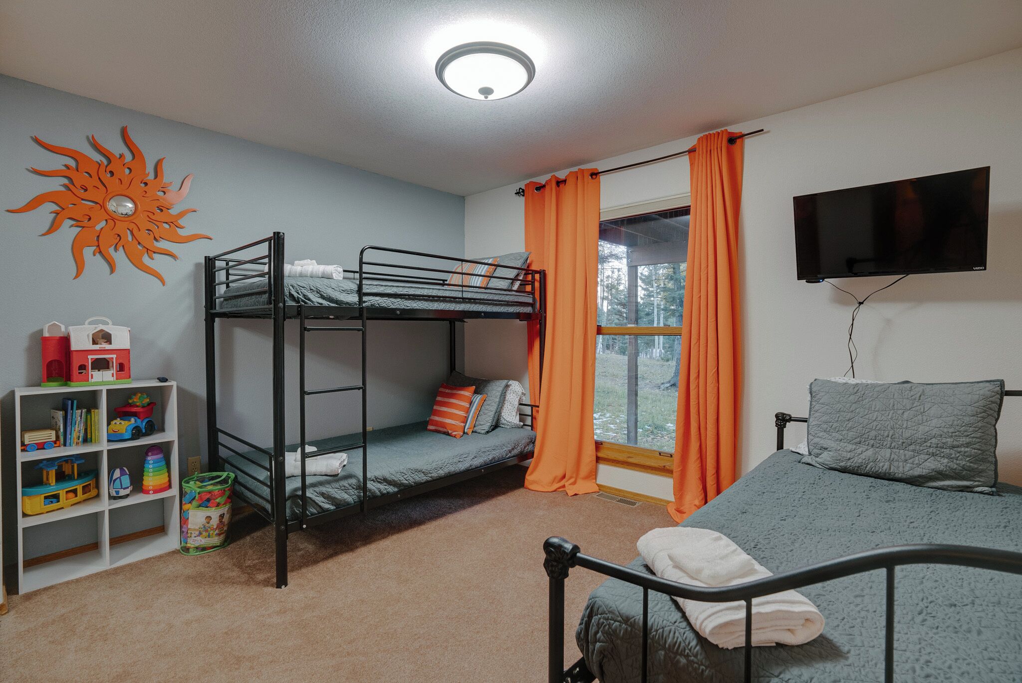 3 habitaciones, escritorio, cuna de viaje y wifi gratis 