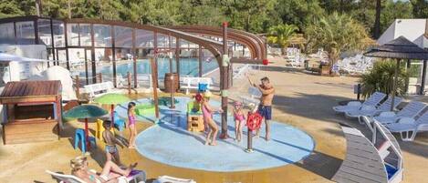 Indoor pool, outdoor pool