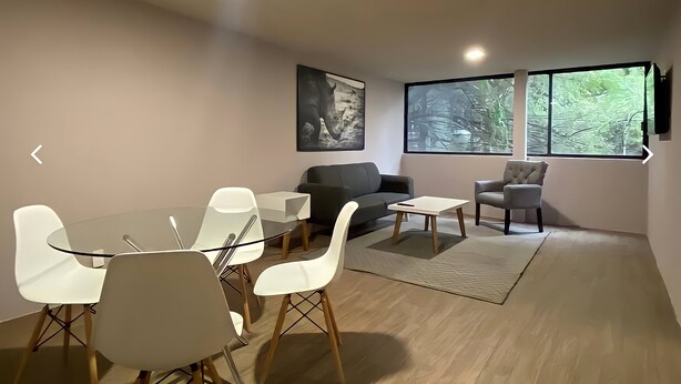 Apartment | Interior - Roma Norte 2BR - Parking, Sleeps 6 -great Wifi (Mexico City)