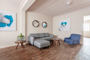 Apartment | Living area - Urban Comfort in Roma Norte - Laundry- Fast Wifi- (Mexico City)