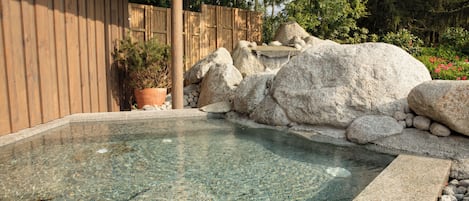 Un sauna, aguas termales/minerales, masajes