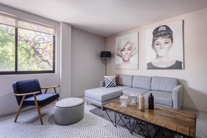 Living area - Urban Oasis in Roma - Wifi - Laundry - Sleeps 7 (Mexico City)