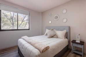 2 bedrooms, iron/ironing board, free WiFi, bed sheets - Urban Oasis in Roma - Wifi - Laundry - Sleeps 7 (Mexico City)