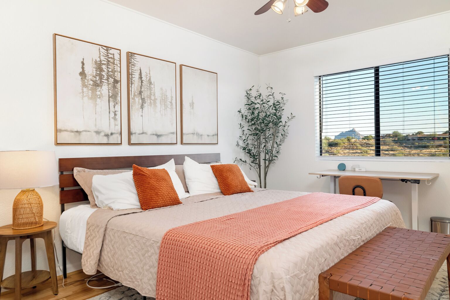 3 bedrooms, desk, iron/ironing board, WiFi