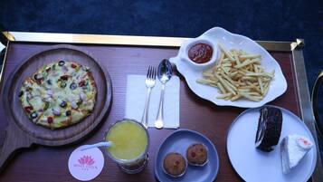 Daily continental breakfast for a fee
