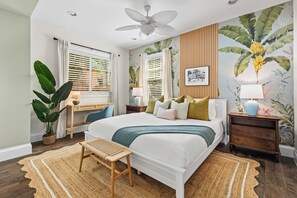 4 habitaciones, escritorio, wifi gratis y ropa de cama 