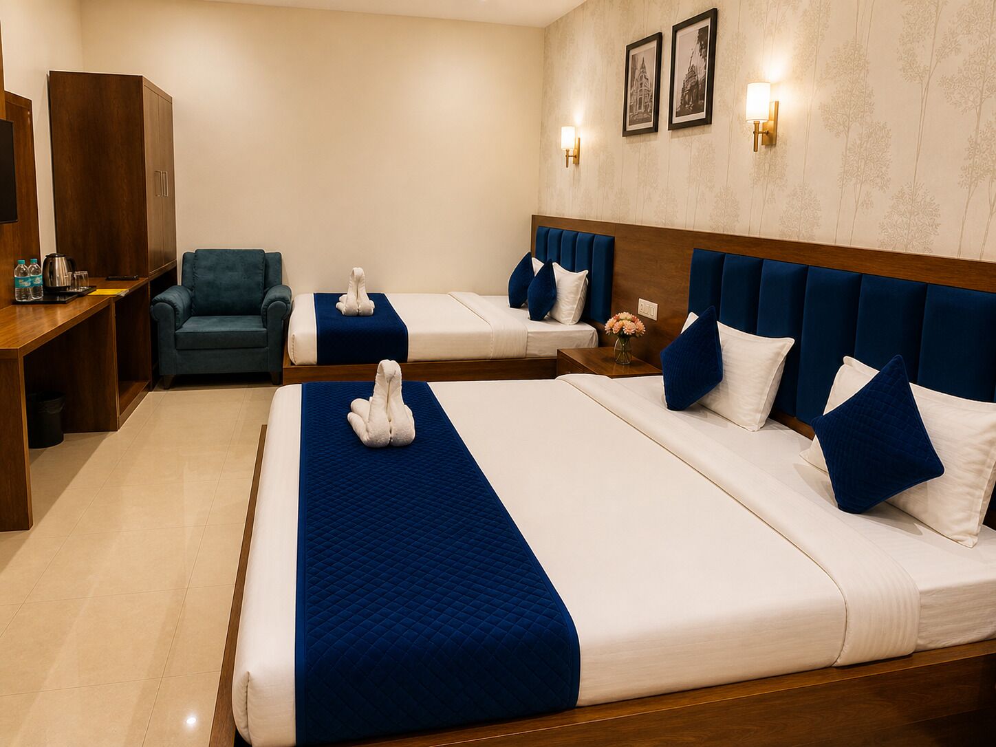 家庭客房, 非吸煙房, 海景 | 埃及棉床單、高級寢具、羽絨被、Select Comfort 床墊