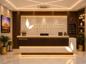 Reception - Hotel Hari Kripa Dham Near Prem Mandir Vrindavan (Mathura)