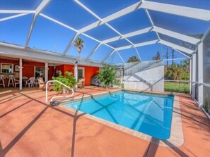 Una piscina climatizada