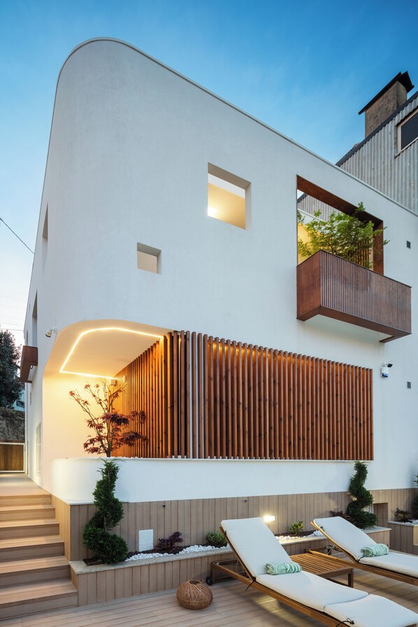 Overnattingsstedets uteområder