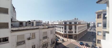 Blick von der Unterkunft