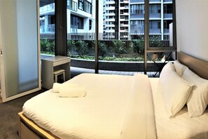 4 bedrooms, iron/ironing board, travel crib, WiFi