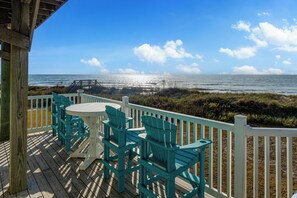 Property grounds - At Last - Oceanfront - 5 Bed, 4 Bath -  Pool, Hot Tub, Elevator & Backyard (North Topsail Beach)