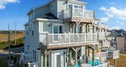 At Last - Oceanfront - 5 Bed, 4 Bath - Pool, Hot Tub, Elevator & Backyard