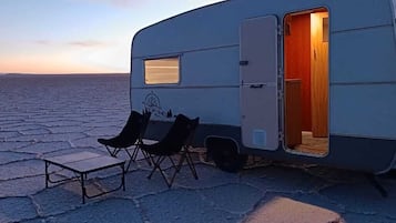 Voorkant van accommodatie