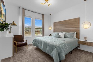 6 bedrooms, iron/ironing board, travel cot, WiFi
