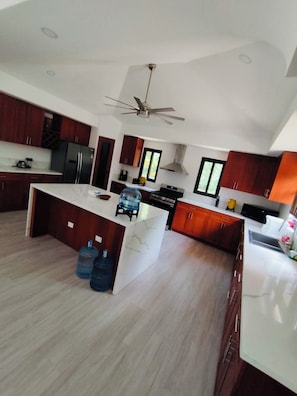 Private kitchen - Hacienda Iguana 3 brm 4 bath private house w/pool steps away from Beach club (Tola)