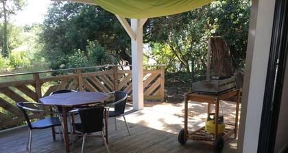 VILLA LACANAULAISE 600 m plage 3 CH idéale pour des vacances en famille ou amis