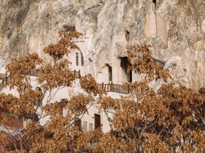 Fassade der Unterkunft