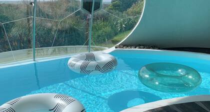 Iconic & Curvaceous Beach House