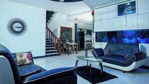Villa | Living area | Flat-screen TV - Ravana Egyptians Villa (Chennai)