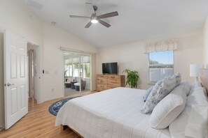 2 bedrooms, iron/ironing board, free WiFi, bed sheets