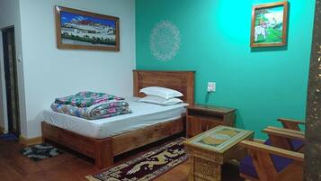 Double Room, Balcony, Mountain View | Desk, laptop workspace, free WiFi