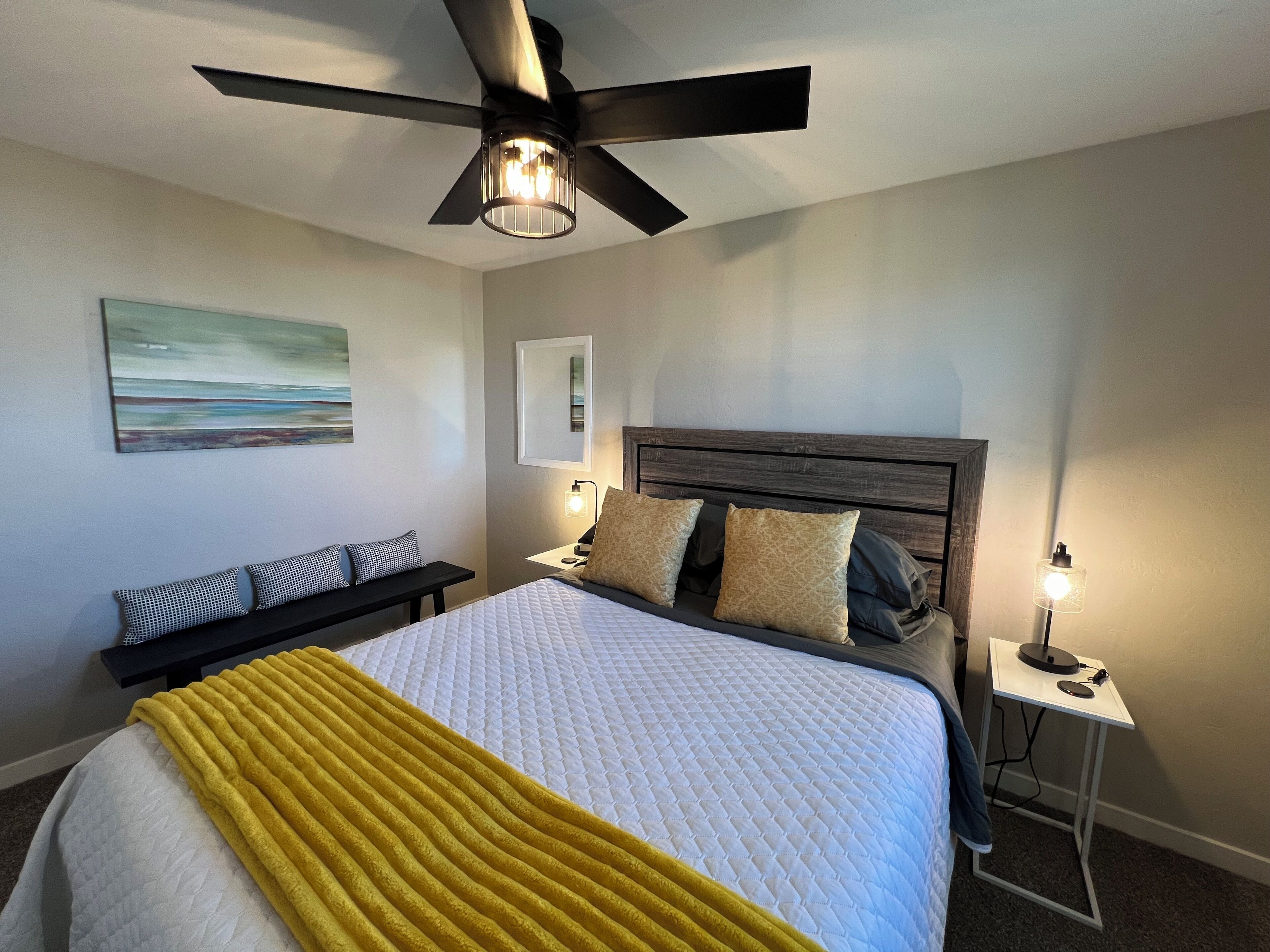 3 chambres, bureau, fer et planche à repasser, Wi-Fi gratuit