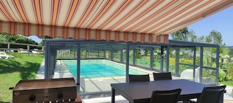 Between sea and mountains 3-star gîte 54m², swimming pool, garden