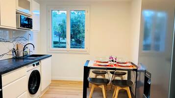 Microwave, oven, stovetop