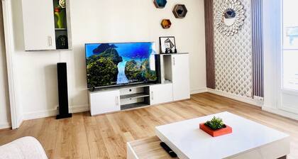 Appart 65m2 RDC, 2 chambres, Parking gratuit Nantes agglo(Rezé)